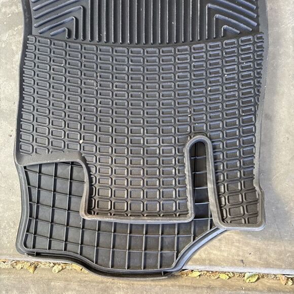 WeatherTech All-Weather Floor Mats W390 Honda Type R Front Set Black‎ - Picture 7 of 8